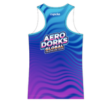 Womens Aero Dorks Run Singlet