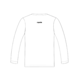 Womens Batch of 2027 LS Run Tee White