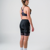 Womens Cycle Short Black Script