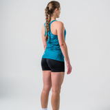 Womens Forest Green Cool Dri Run Singlet