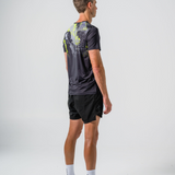 Mens Jet Black Dri Fit Run Tee