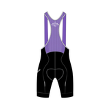 Mens Static Black Attack Bib Short