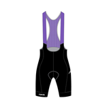 Mens Static Black Attack Bib Short