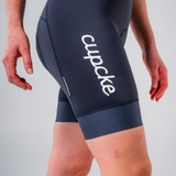 Womens Elements Bib Short Graphite Script