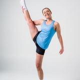 Womens Sky Blue Cool Dri Run Singlet