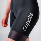 Womens Black Bib Short