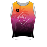 Womens Foot Traffic Tri Top