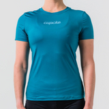 Womens Forest Green Run Tee