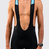 Mens Black Bib Short
