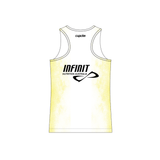Womens Infinit Run Singlet Yellow