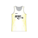 Womens Infinit Run Singlet Yellow