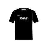 Womens Infinit Run Tee Black
