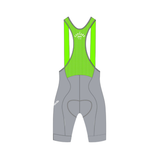 Mens Static Grey Attack Bib Short