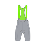 Mens Static Grey Attack Bib Short