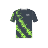 Mens Static Lime Run Tee