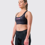Womens Black Racerback Bra