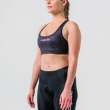 Womens Cycle Short Black Script