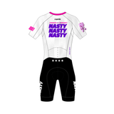 Womens NASTY Elements Pockets Tri Suit White