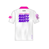 Womens NASTY Awards Polo White
