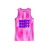 Mens NASTY Run Singlet Pink