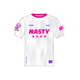 Mens NASTY Run Tee White