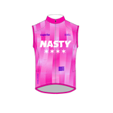 Mens NASTY Cycling Vest Pink