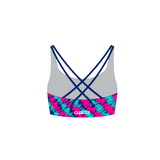 Womens Static Haze Crossback Bra