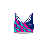Womens Static Haze Crossback Bra