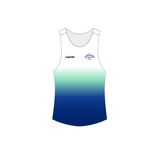 Womens Sunset Palm Flow Singlet