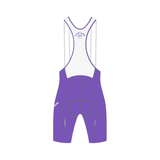 Womens Purple Attack Bib Short