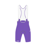 Womens Purple Attack Bib Short