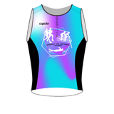 Womens Respect The Distance Tri Top