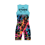 Mens STUDS Sleeveless Speed Suit