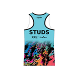 Womens STUDS Run Singlet