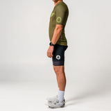 Mens Olive Aero Jersey