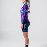 Womens Indigo Vapour Fleece Jersey