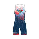 Womens Singleton Tri Club Sleeveless Speed Suit