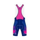 Mens Sunset Palm Attack Bib Short