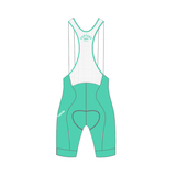 Mens Teal Attack Bib Short