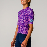 Womens Neon Brambles Aero Jersey